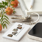 DADDY Letter Foto Collage Schlüsselanhänger (Vorderseite rechts)