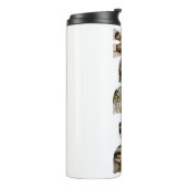 DADDY Letter Foto Collage Thermosbecher (Nach links gedreht)