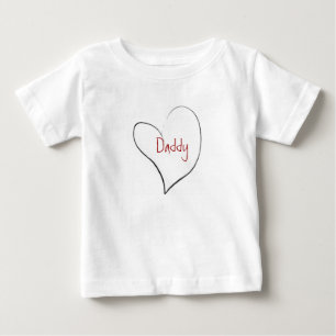 Daddy Liebe Baby T-shirt