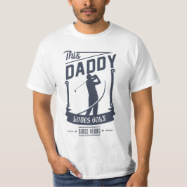 Daddy Lieben Golf für Vatertag T-Shirt
