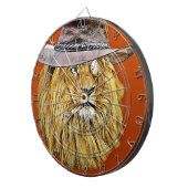 Daddy Lion Dart Board Dartscheibe (Vorderseite rechts)