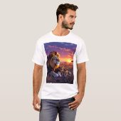 Daddy Lion's Sunset Pride T - Shirt (Vorne ganz)