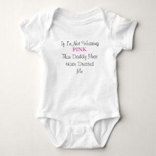 Daddy Little Girl Baby Strampler