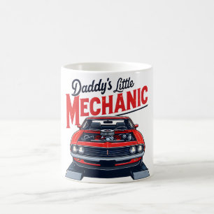 Daddy Little Mechanic Classic Car Keepake Tasse