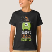 Daddy Little Monster Black T-Shirt (Vorderseite)