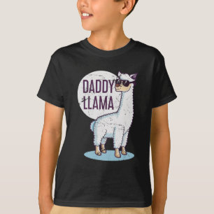 Daddy Llama Funny Vater Gift Vatertag T-Shirt