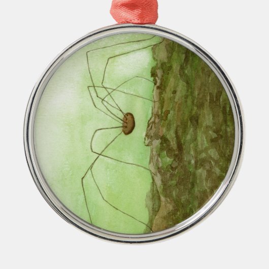 Daddy Long Legs Ornament Aus Metall (Vorne)