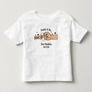 Daddy & Me Best Buddies for Life 1. Vatertag Kleinkind T-shirt