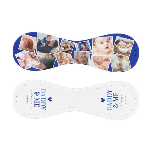 "Daddy & Me" Foto Collage des Vaters Baseball (Paneele)