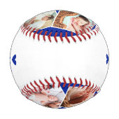 "Daddy & Me" Foto Collage des Vaters Baseball (Rückseite)