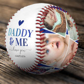 "Daddy & Me" Foto Collage des Vaters Baseball