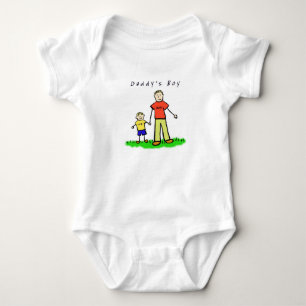 Daddy & Me T - Shirt (Blond mit Titel)