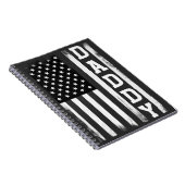 Daddy mit US-amerikanischer Flagge Notizblock (Rechte Seite)