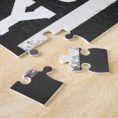 Daddy mit US-amerikanischer Flagge Puzzle (Seite)