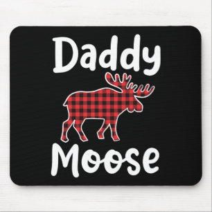 Daddy Moose Matching Family frohe Weihnachten im J Mousepad