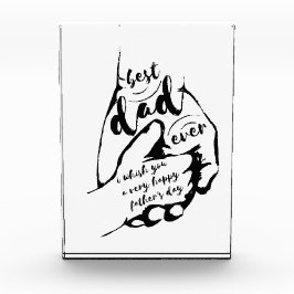 Daddy & My Hands Fotoblock