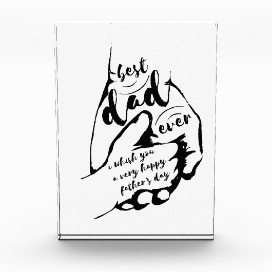 Daddy & My Hands Fotoblock (Vorderseite)