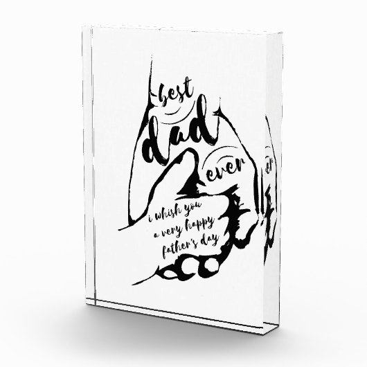 Daddy & My Hands Fotoblock (Rechts)