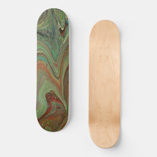 Daddy O 2 Abstrakt Skateboard (Vorderseite)