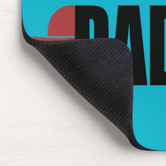 Daddy-O Hipster Man Mousepad (Ecke)