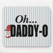 Daddy-O Hipster Man Mousepad (Vorne)