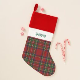 Daddy-o Peppermint Stripe Weihnachtsstrumpf