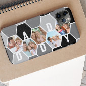 Daddy oder 5 Letter Name Honeycomb Foto Collage Case-Mate iPhone Hülle