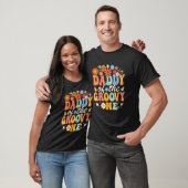 Daddy of Groovy One Matching Family First Birthday T-Shirt (Unisex)