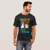 Daddy of Little Pinguin Geburtstagsfamilie Shirts  (Vorne ganz)