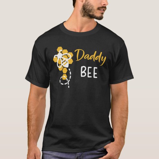 Daddy Of The Bee 1st Birthday Outfit First bee day T-Shirt (Vorderseite)