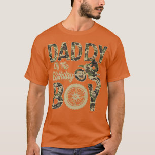 Daddy of the Birthday Boy Dirt Bike 4th B-day Part T-Shirt