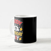 Daddy Of The Birthday Boy Shirt Matching Dad Son F Kaffeetasse (Vorderseite Links)
