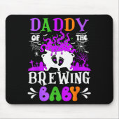 Daddy Of The Brewing Baby Dad To Be Halloween Mousepad (Vorne)