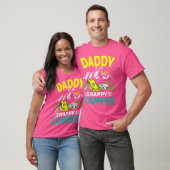 Daddy Of The Camper Dad 1St Birthday Family Campin T-Shirt (Unisex)