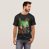 Daddy Of The Happy Camper 1st Birthday Bear Camng  T-Shirt (Vorne ganz)