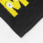 Daddy Of The Little Monster 1st Birthday Boy Party Fleecedecke (Ecke)