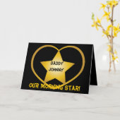 Daddy Our Morning Star!-Customizing Karte (Gelbe Blume)