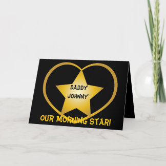 Daddy Our Morning Star!-Customizing Karte
