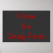 Daddy Pants Poster (Vorne)