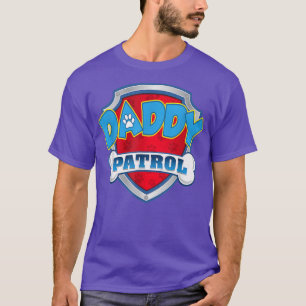 Daddy Patrol Geburtstagsparty Mama, Vater für Männ T-Shirt