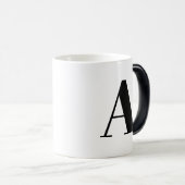 Daddy Personalisiert Typografie Tasse mit Initial (VorderseiteRechts)