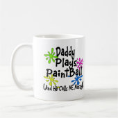 Daddy Plays Paintball Kaffeetasse (Links)