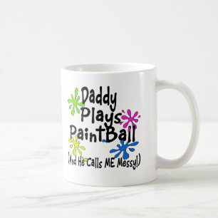 Daddy Plays Paintball Kaffeetasse