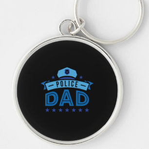 Daddy Policeman Schlüsselanhänger