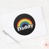 DADDY PRIDE RUNDER AUFKLEBER (Umschlag)