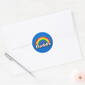 DADDY PRIDE RUNDER AUFKLEBER (Umschlag)