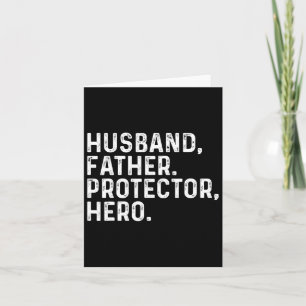 Daddy Protector Helden Vater Fathers Day 2025 Karte