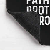 Daddy Protector Helden Vater Fathers Day 2025 Mousepad (Ecke)