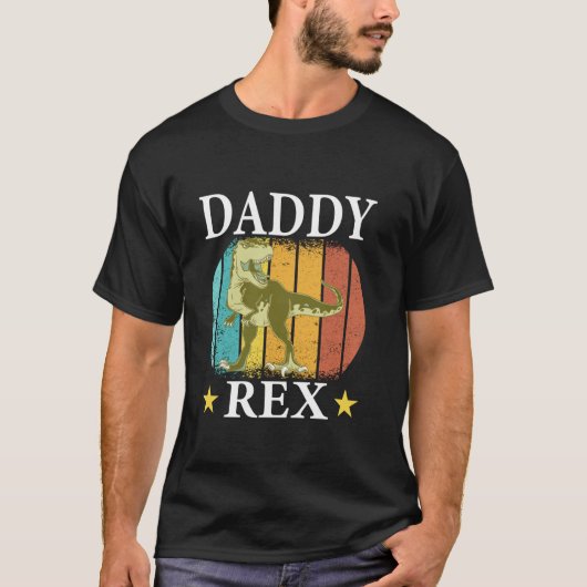 Daddy Rex Vathers Day T-Shirt (Vorderseite)