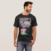 Daddy s Fishing Buddy Fisherman Little Girl Daught T-Shirt (Vorne ganz)